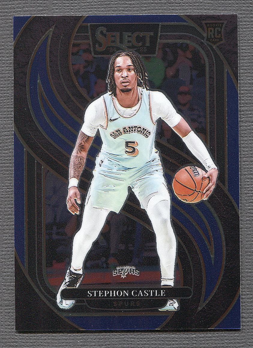 2024-25 Panini Select Blue Retail #175 Stephon Castle