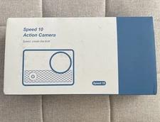 Camera. Speed 10 Action Camera 5K 30FPS Waterproof Camera Black