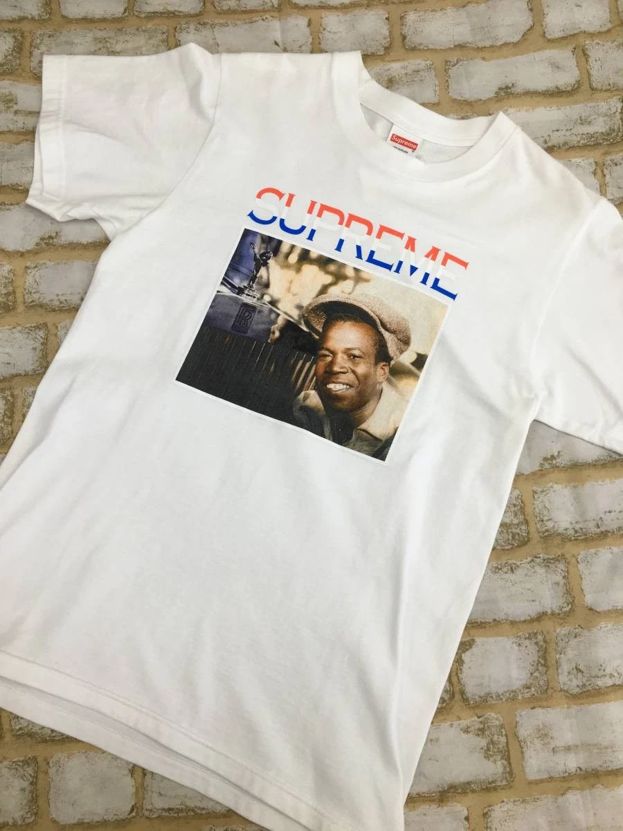 T shirt blanc Supreme Supreme 16SS Barrington Levy Jah Life Jah Life In Dub