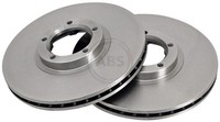 2X Bremsscheibe A.B.S. 16196 FüR Transit Tourneo Ford Bus TAS EAL EAS EBL EBS