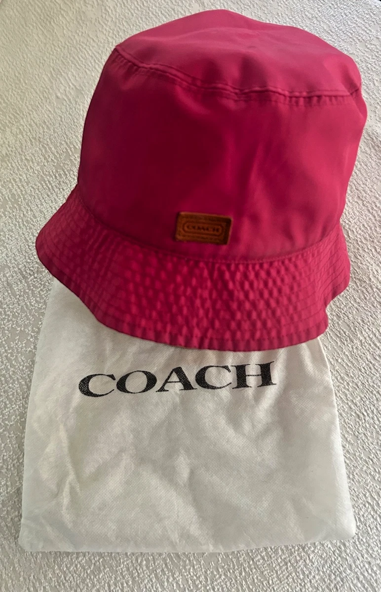 Coach Women's Pink Bucket Hats for sale | eBay