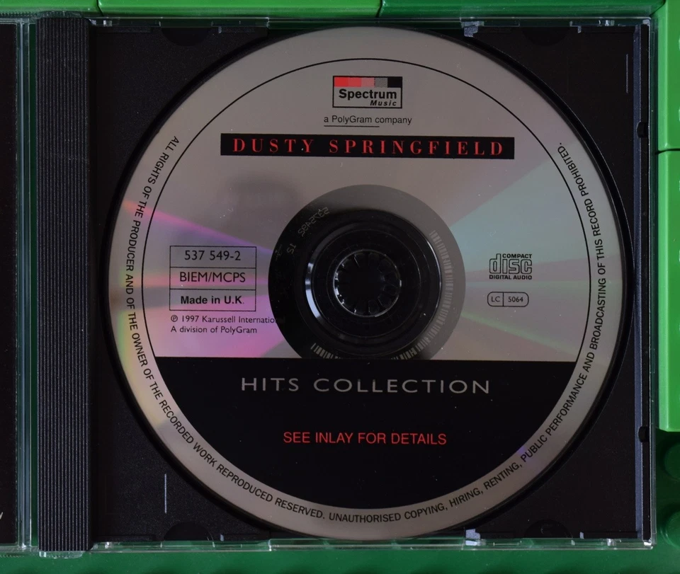 Dusty Springfield - Hits Collection - Spectrum Music - CD - Bild 3 von 4