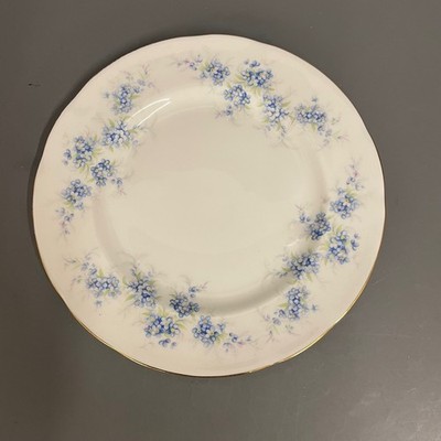Kuchenteller Teller Royal Standard  Bone China England  Vergissmeinnicht 20,5 cm