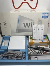 Nintendo Wii Complete No Game, Console, Controller & Cables - In Original Box