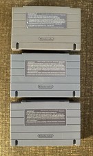 Super Mario All-Stars, Super Mario Kart, Super Mario World Super Nintendo SNES