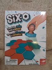 New - FoxMind Games Six -O / Ages 7+ | 2-4 players New Sealed