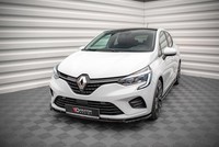 Maxton Design Frontlippe V.1 Passend FüR Renault Clio Mk5 Schwarz Hochglanz
