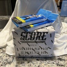 2020 Panini Score NFL Football Hobby Jumbo Box + 2 Free Packs