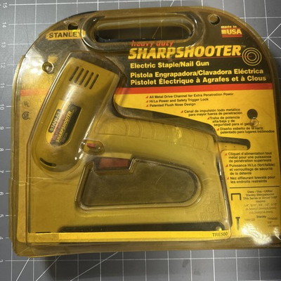 #ad Stanley Sharpshooter TRE500 Heavy Duty Electric Staple Nail Gun Made In USA $24.90