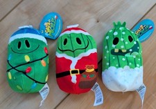 Cats vs Pickles Beanbag Lot Of 3 Pickles Christmas 4 Plush