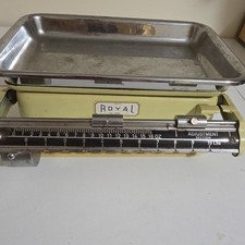 Vintage Retro Royal Household Beam Scales Kitchen Scale - Complete Works