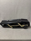 Vtg Tonka Car Carrier MR 970 Black Pressed Steel Transporter Hauler Trailer Only