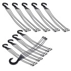 10 Pcs Plastic Hanging Planter Hooks Flower Pot Hangers for Garden Balcony Use