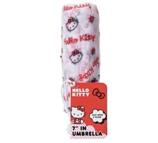 Sanrio Hello Kitty  Umbrella white 7in New With Tags Hellokitty