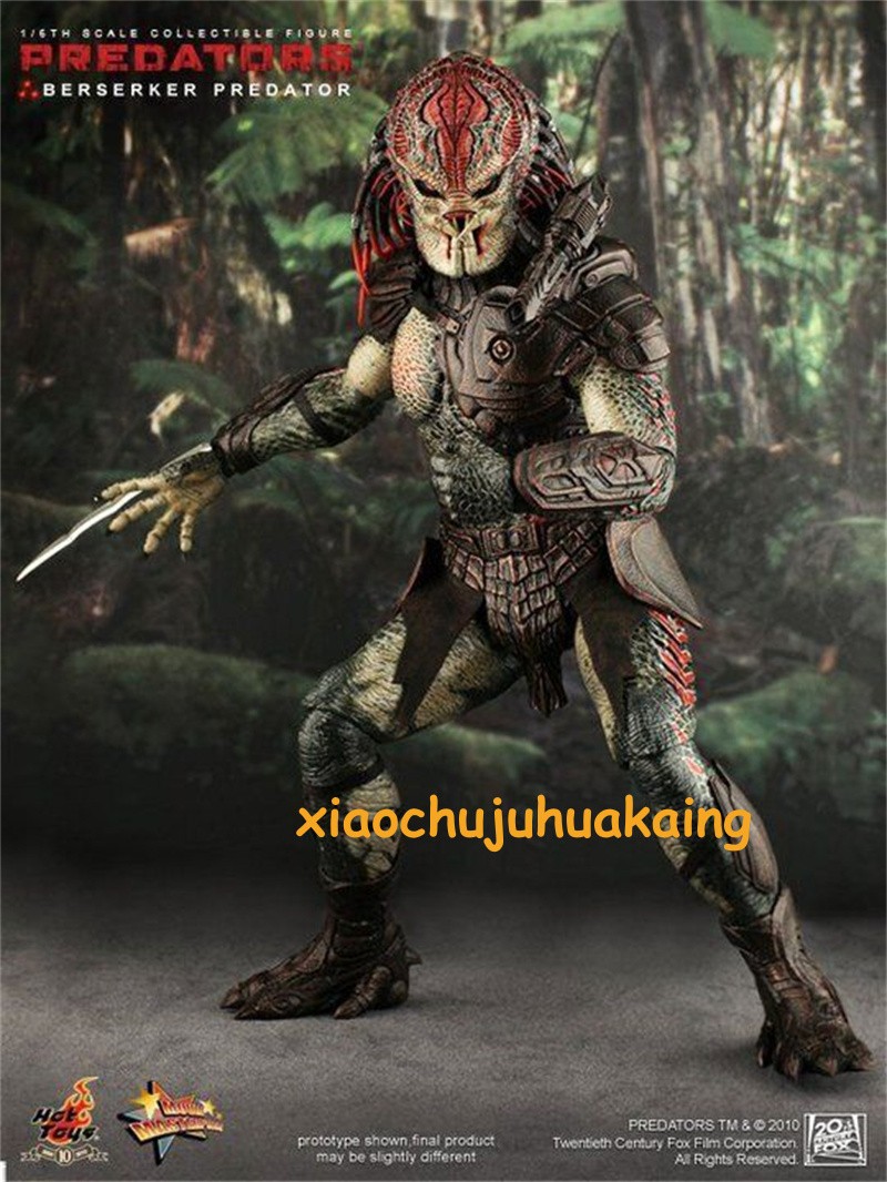 Hot Toys MMS130 1/6 Berserk Predator - Lion Face Predator Figure