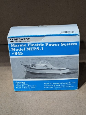 #ad #ad Midwest Products Co. Inc. Marine Electric Power System Model MEPS 1 #845 NOS $69.95