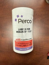 New Perco Labels For Monarch 1131 Pricing Labels With Ink Roller