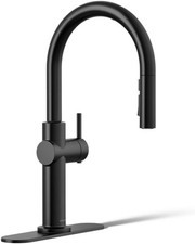 Kohler Crue Touchless Pull Down Voice Activated Kitchen faucet - K-22974-WB-BL