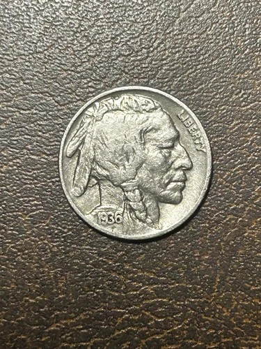 1936-P Buffalo Nickel Full Date Extremely Fine Condition Exact Coin Imaged #I8