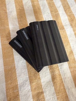 Samsung T7 Shield 4TB NVMe Portable External SSD - Black (MU-PE4T0S)