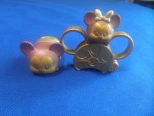 DISNEY TSUM TSUM GOLDEN MICKEY AND MINNIE FIGURES