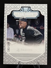 2016 Panini - Rookies Karl Joseph #215 Chivalry /199 (RC)