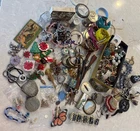 Vintage Costume Jewelry Vanity Lot Junk Drawer Craft Repurpose Mystery Box X1