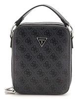 Guess Torino Crossbody Bag UmhäNgetasche Tasche Black Dunkelgrau Schwarz Neu