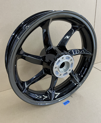 Genuine Harley-Davidson Machete 16x3 Front Wheel - Black Ice