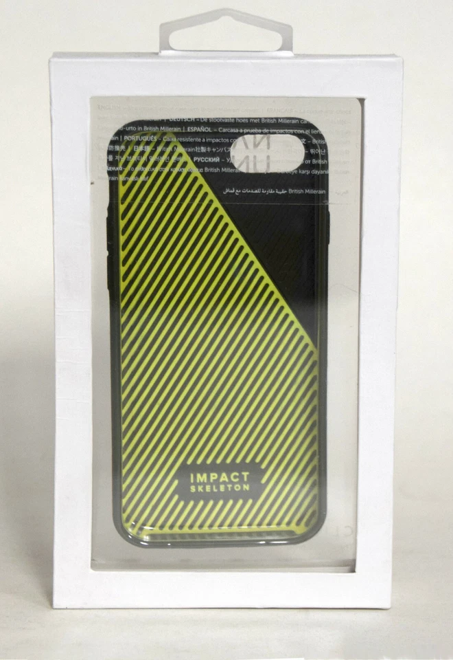 NEW Native Union CLIC 360 Case iPhone 7 Genuine Millerain Canvas Olive Drab - Image 2 of 4