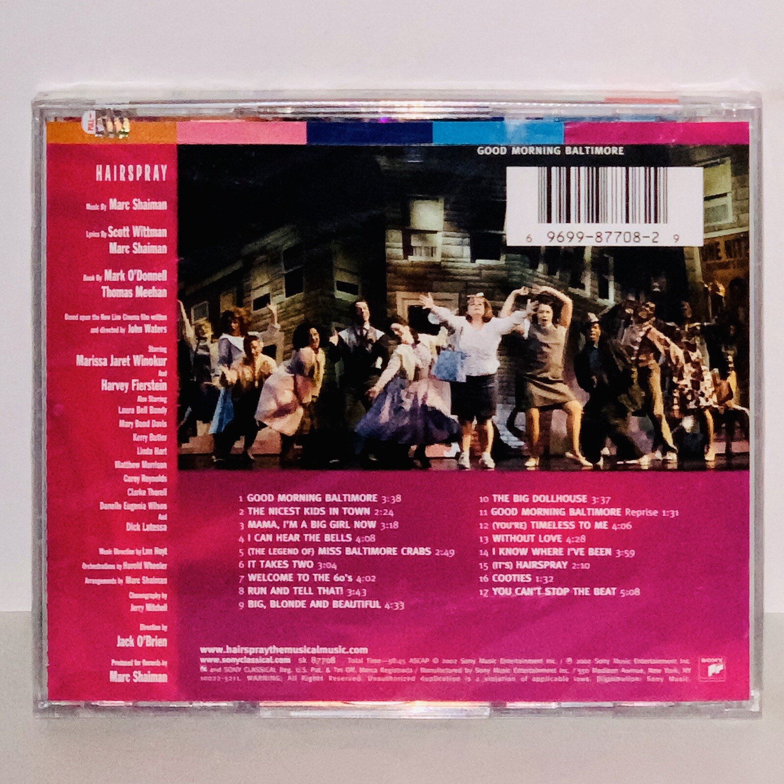 Factory Sealed (shrink wrapped) Hairspray Original Broadway Cast