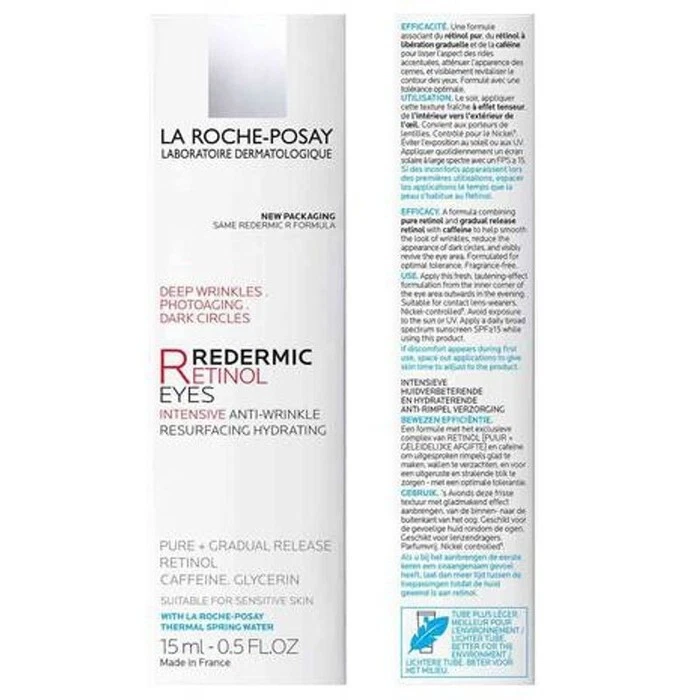 LA ROCHE-POSAY Redermic Retinol contorno occhi antirughe intensivo 15 ml - Image 2 of 3