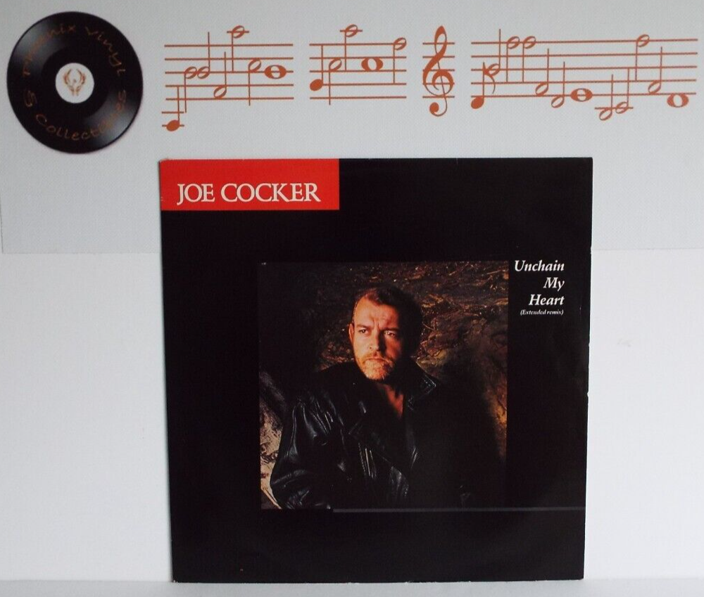 Joe Cocker Unchain My Heart 12” Single A1U B1U Pressing - Near Mint
