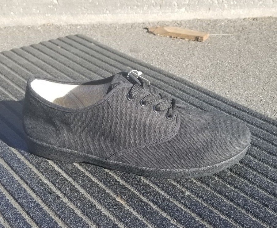 Zig Zag Wino Winos Shoes Black with black sole Lace up Sizes 713 eBay