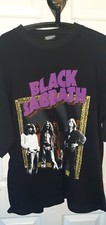 Image of Black Sabbath 1997 UK Original Vintage Tour T Shirt Large ,never worn, X Large