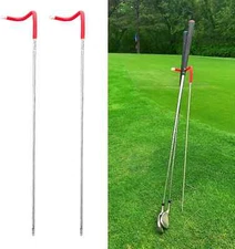 Pack of 2 Portable Golf Club Holder- Steel Caddy , Golf Club Caddy Made in USA