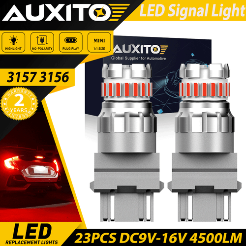 23-LED Brake Stop Tail Light Bulbs 3157 3057 Red for Chevy Silverado 1500 99-12 - Bild 1 von 12