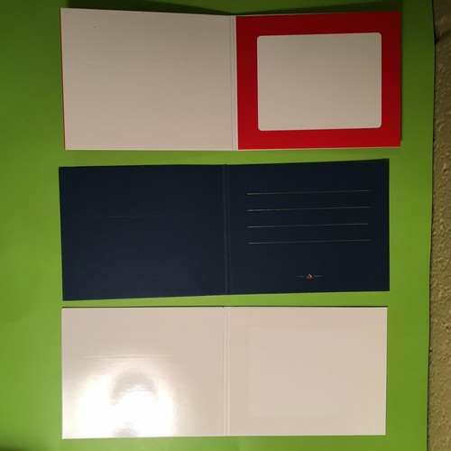 3 Geschenkkartenordner H&M Store Logo Kartenhalter - Rot, Weiß, Blau Geschenkverpackung - Bild 5 von 5
