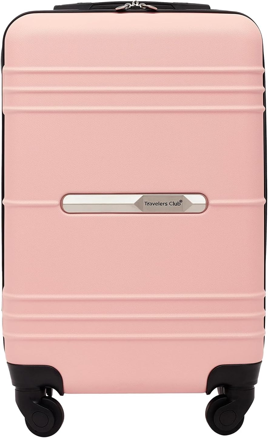 Rose Gold 20-Inch Richmond Spinner Carry-On Luggage