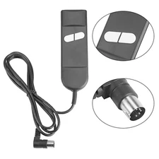 Electric Recliner Switch Hand Control 2 Button 5 Pin For Lift Chair Hand Remote