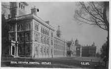 POSTCARD - NETLEY - ROYAL VICTORIA MILITARY HOSPITAL - POSTED 1946 - SOUTHAMPTON