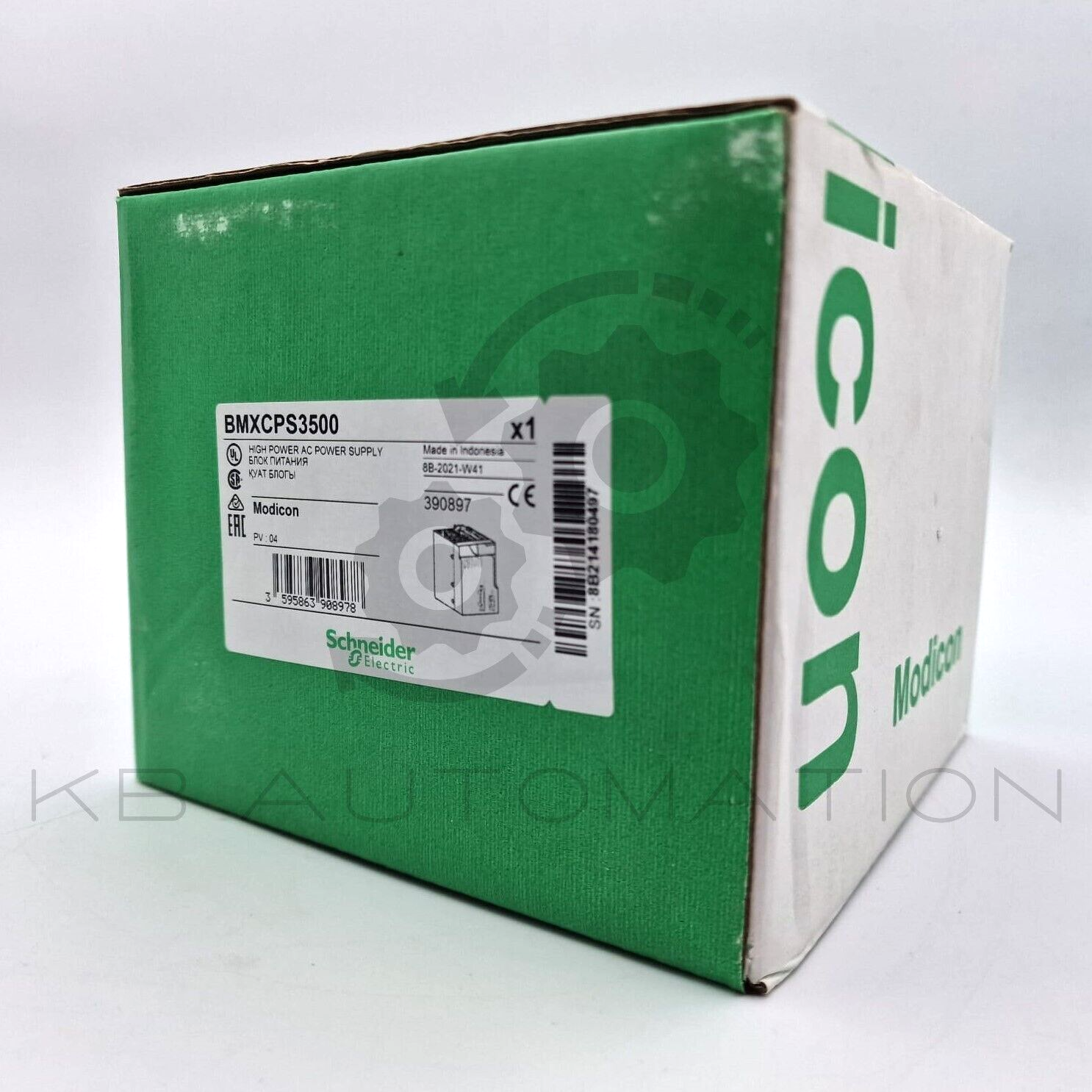Modulo di alimentazione Schneider BMXCPS3500 Modicon X80 - 100...240VAC