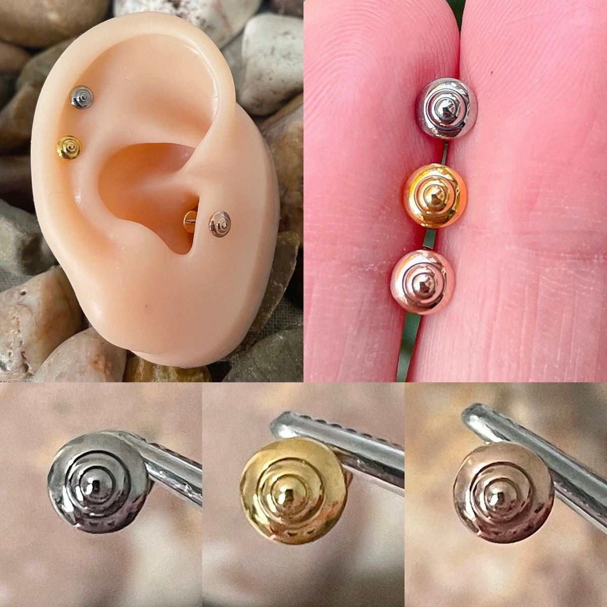 Spiral labret best sale