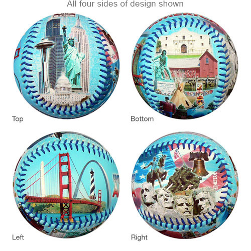 America Landmarks Baseball - Foto 2 di 2