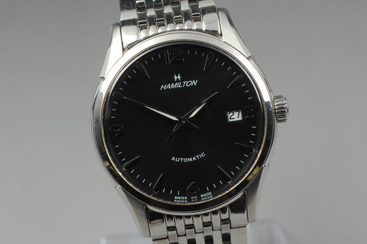 NEAR MINT BOX] Hamilton Synomatic H384150 Black Dial Automatic