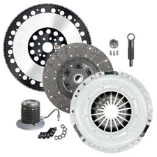 CM OEM HD CLUTCH KIT+SLAVE CYLINDER+SOLID FLYWHEEL for 11-17 FORD MUSTANG 3.7L