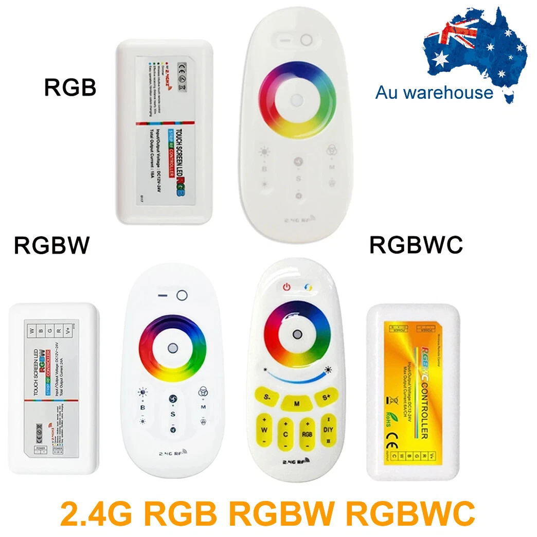 Touch screen on sale led rgbw