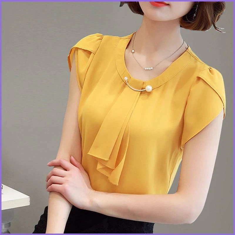 Blusa gialla best sale elegante