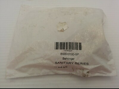 BEHRINGER PIPE SYSTEMS BSBX3100-SP TUBE CLAMP, 1T 316 S/S, NIB