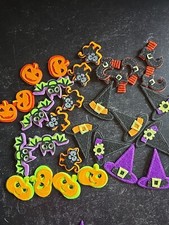 Craft Felt Embellishments Adhesive Backing 35 Pieces Halloween